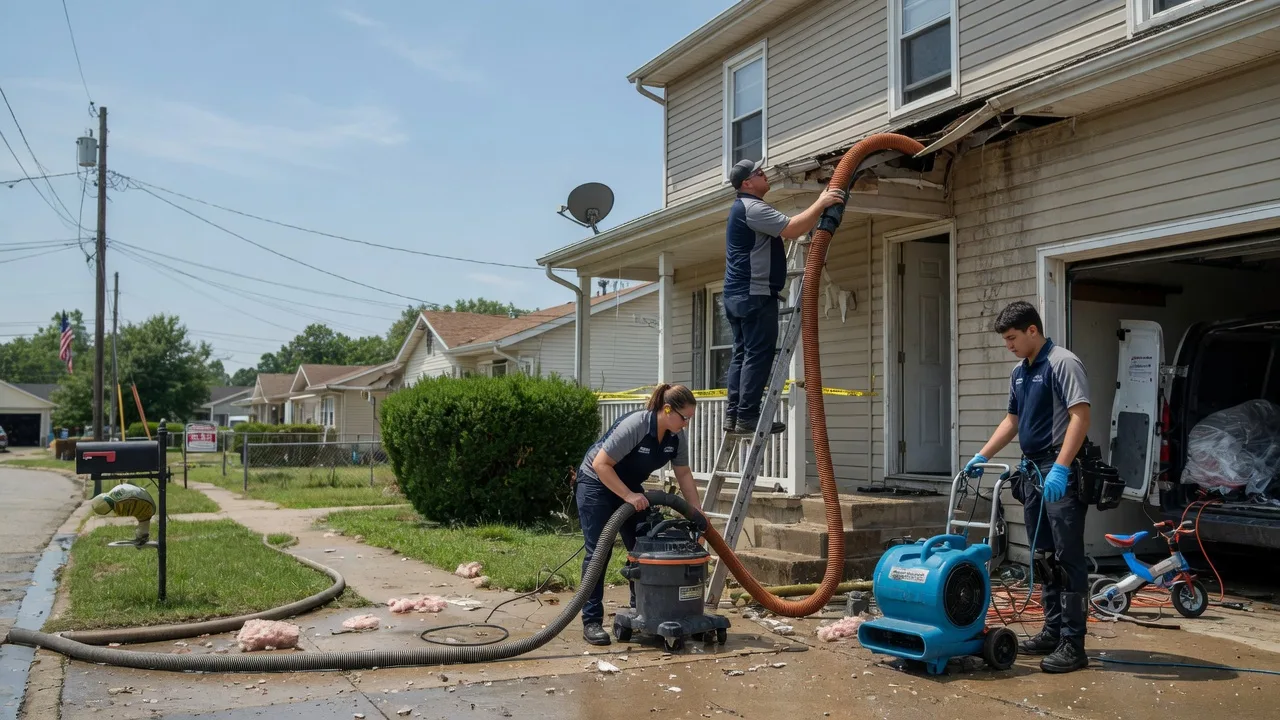 Water Damage Restoration in Olpe, KS near me